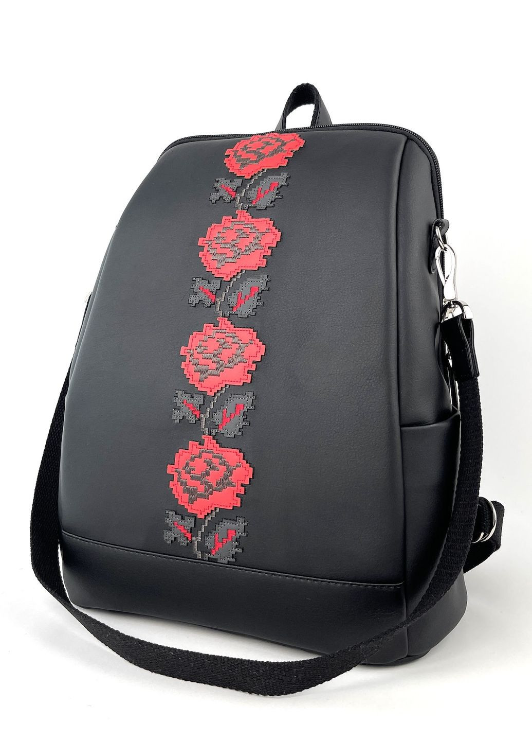 Рюкзак с отделением для ноутбука 240002 черный Alba Soboni міський (280930847)