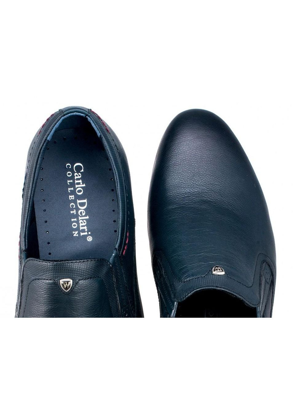 Туфлі 7173166 42 колір темно-синій Carlo Delari (298864728)