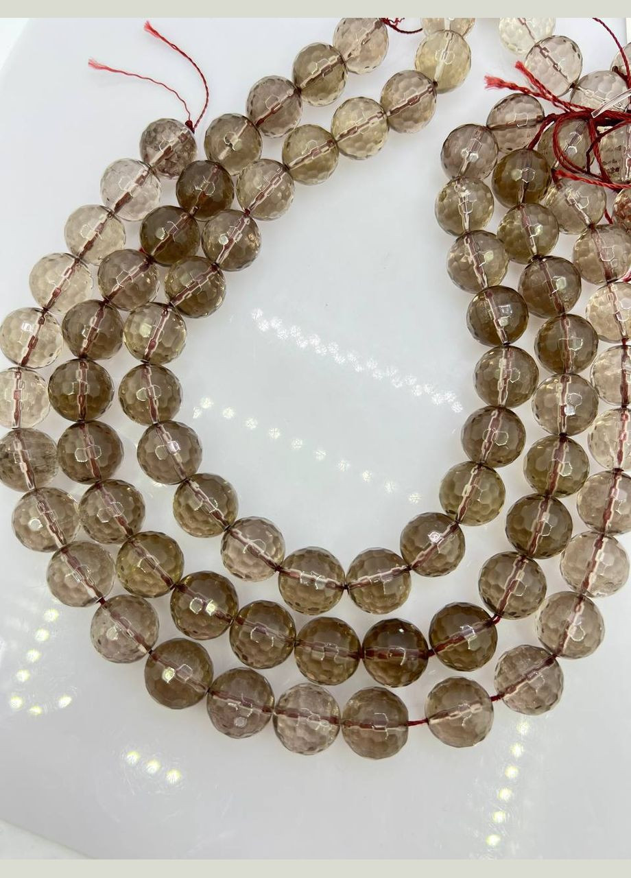 Раухтопаз на нитке без замка 16 мм 40 см No Brand (313931000)