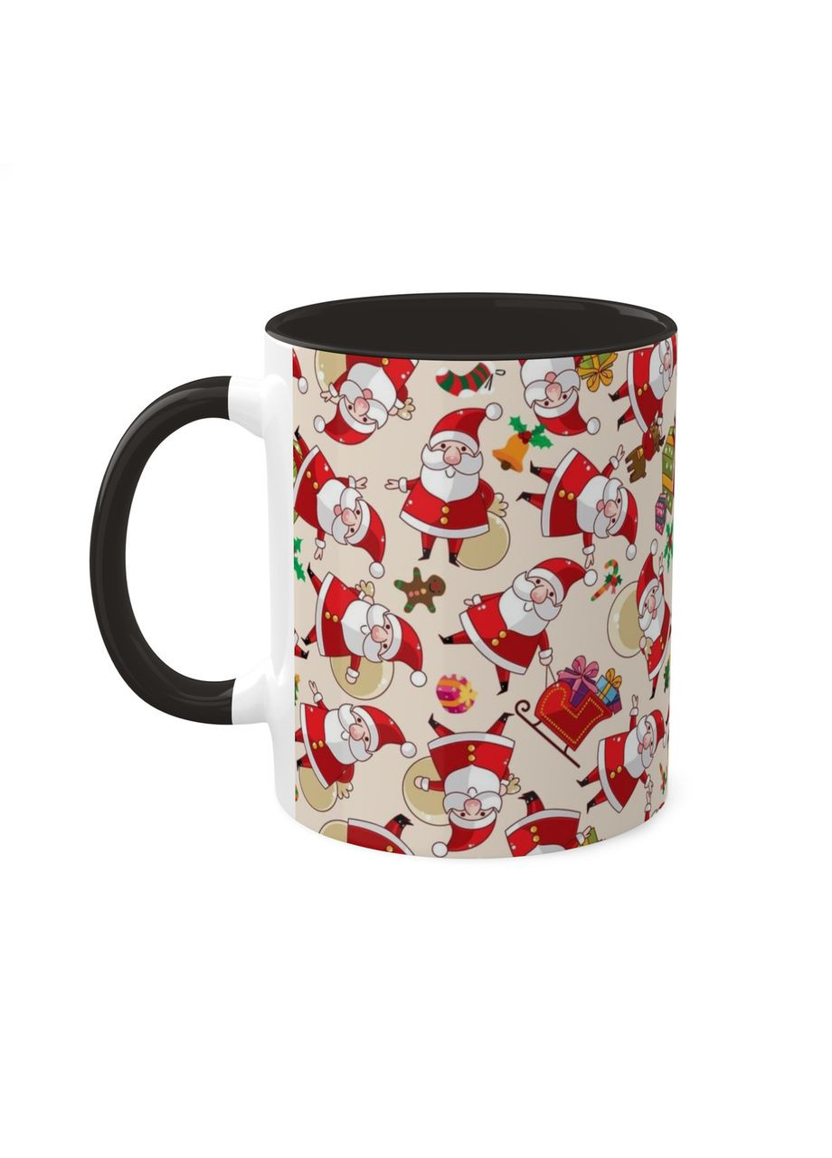 Чашка с принтом "Рождественский Санта" No Brand (368671765)