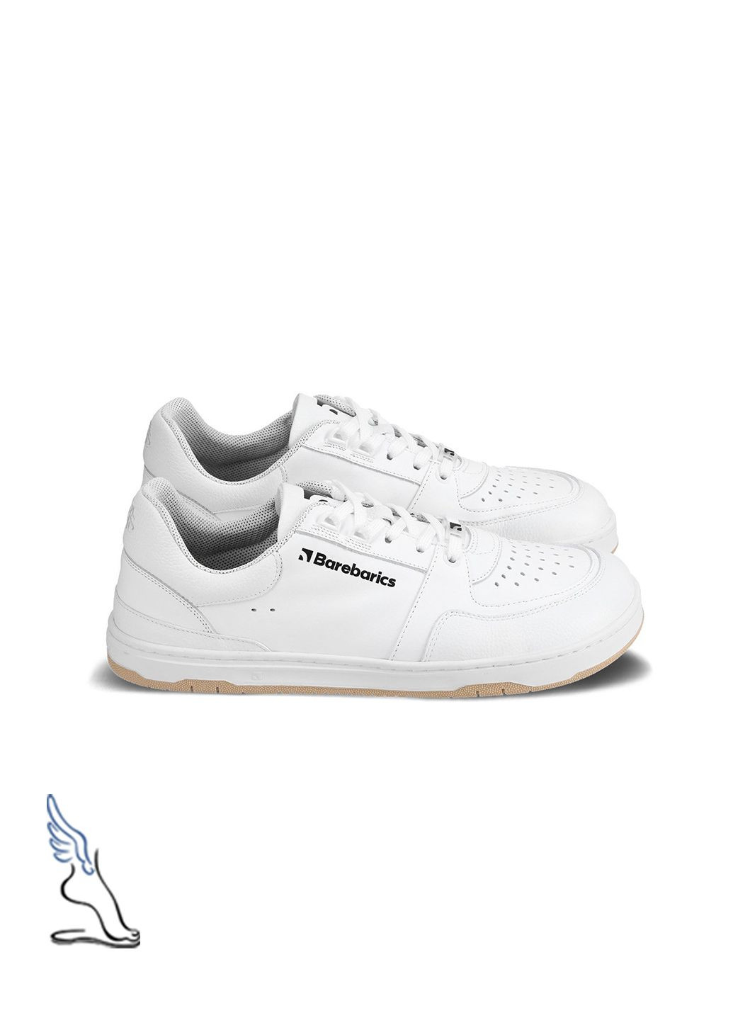 Білі всесезонні барефут взуття кросівки barefoot barebarics wave No Brand