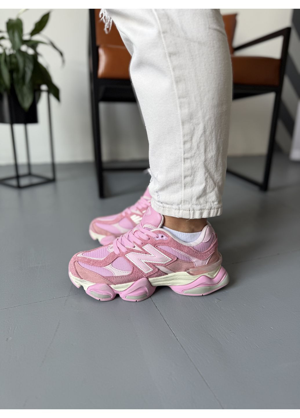 Розовые демисезонные кроссовки мужские new balance 9060 dirty pink нью беланс 9060 No Brand