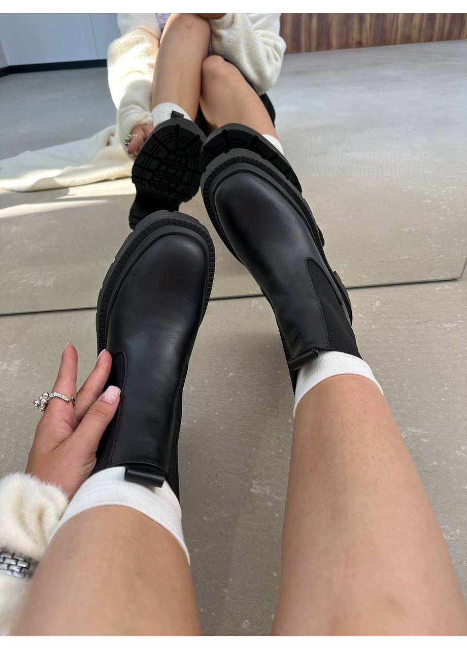 Осенние стильные женские челси челси No Brand без декора