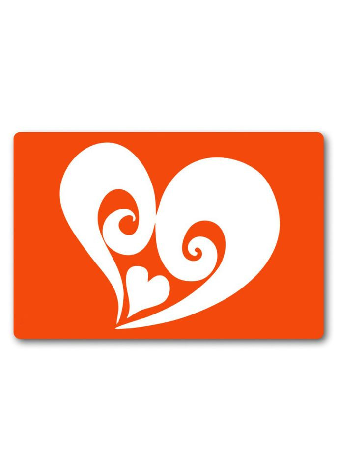 Трафарет для біо-тату Сердечко c053-15*20см, розмір 15х20 см Fresh Tattoo (367972697)