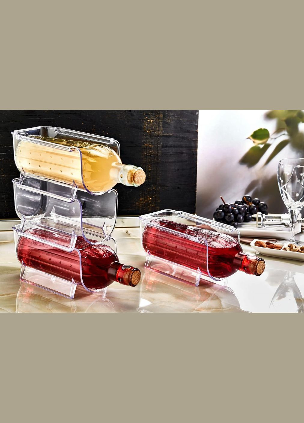 Органайзер прозрачный для бутылок Emhouse EP-633 (323160017)