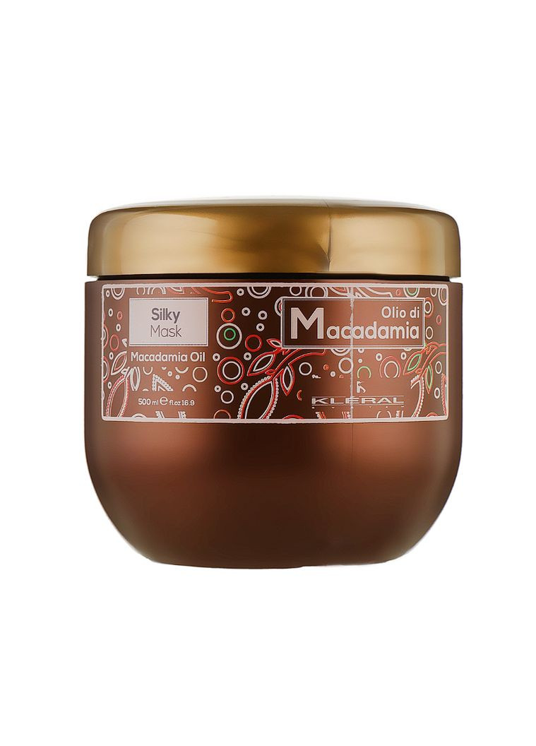 Маска-шелк с маслом макадамии Olio Di Macadamia Silky Mask 500 мл Kleral System (339051079)