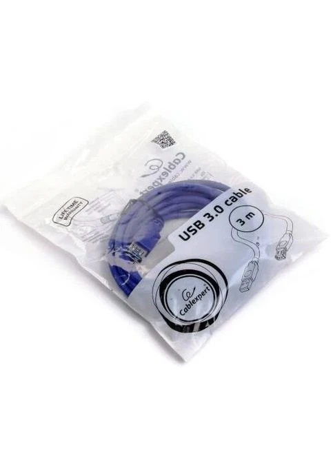 Кабель USB 3.0 AM - USB AF, 3 м, Blue, (CCP-USB3-AMAF-10) 000-CCP-USB3-AMAF-10 Cablexpert (395349948)