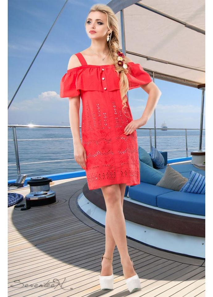 Червона сукня 644.1444 Seventeen