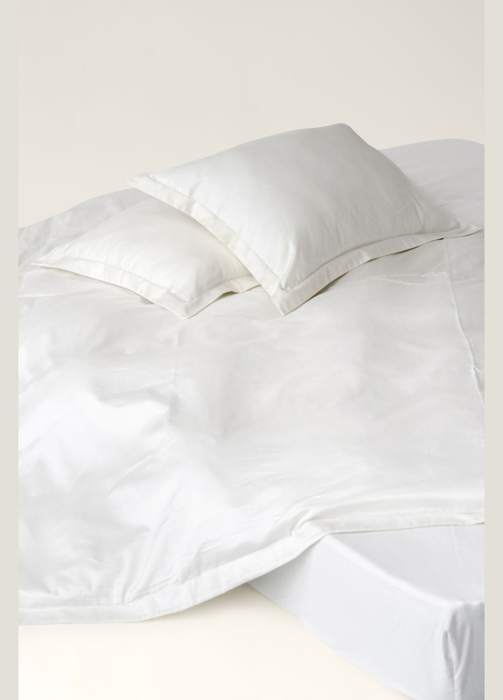 Постельное белье сатин семейное 150 х 215 см 3в1 наволочки, пододеяльник, простынь Beni Home (345641626)