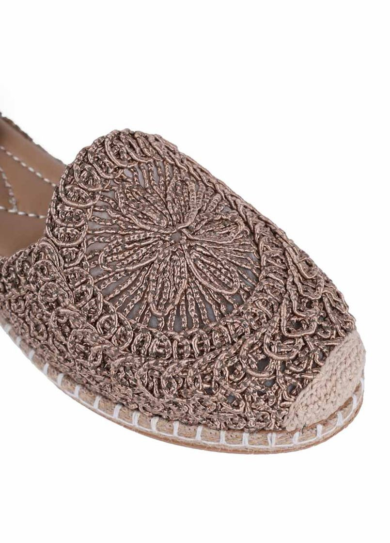 Бежевые женские эспадрильи 1155/y-903/04-138330 бежевый ткань Attizzare (330179687)