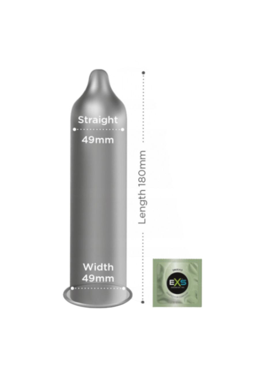 Презервативи щільно прилягаючі "Snug Fit" №12 EXS (307151741)