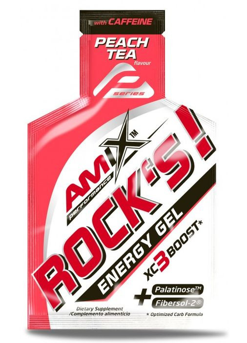 Передтренувальний комплекс AMIX Performance Rock´s Gel with Caffeine, 32 грам - Персиковий чай Amix Nutrition (324608313)