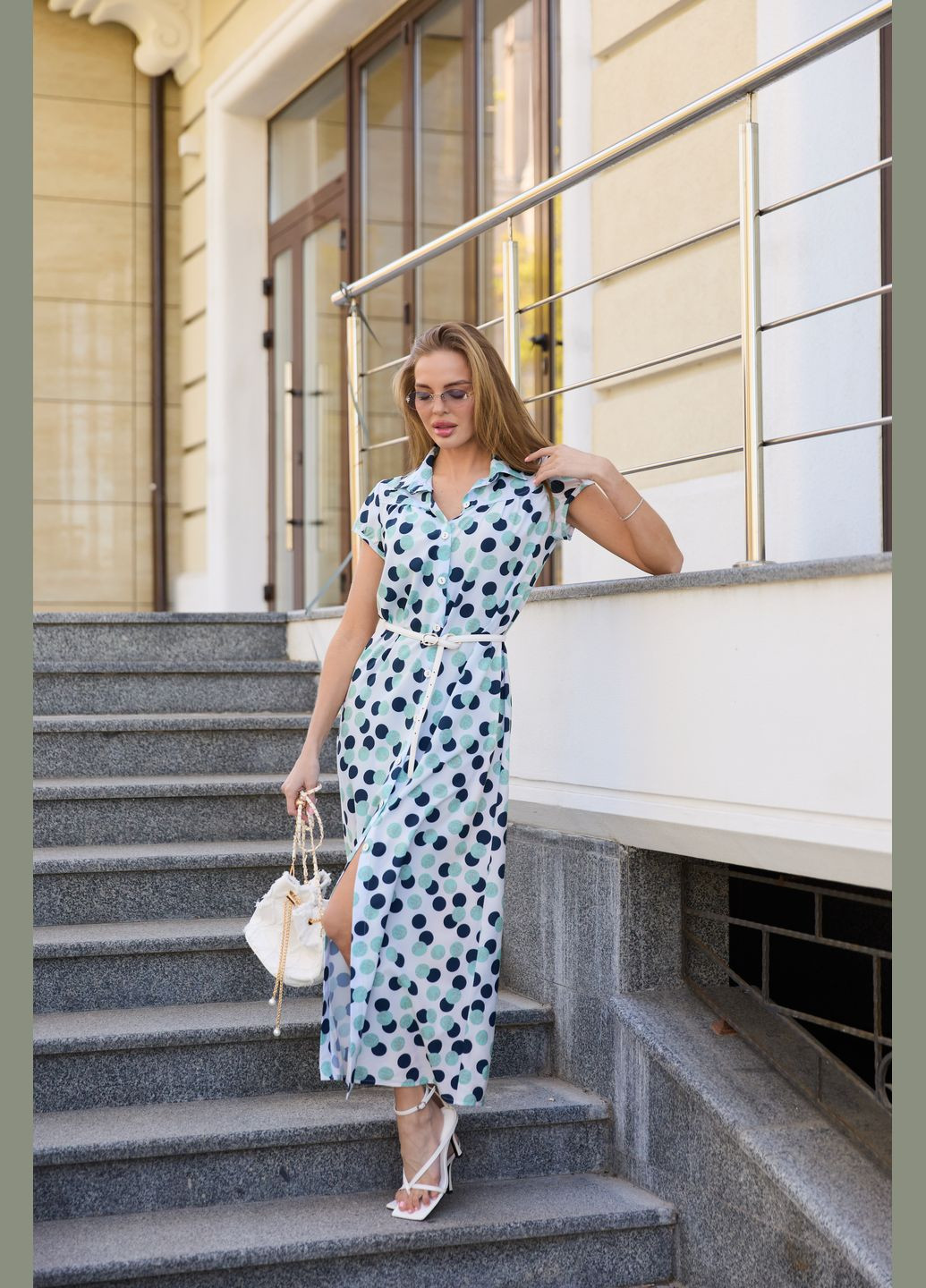 Бирюзовое платье MN