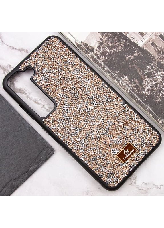 Чохол TPU Rock Diamond для Samsung Galaxy S23+ Блідо рожевий Bling World (369646527)