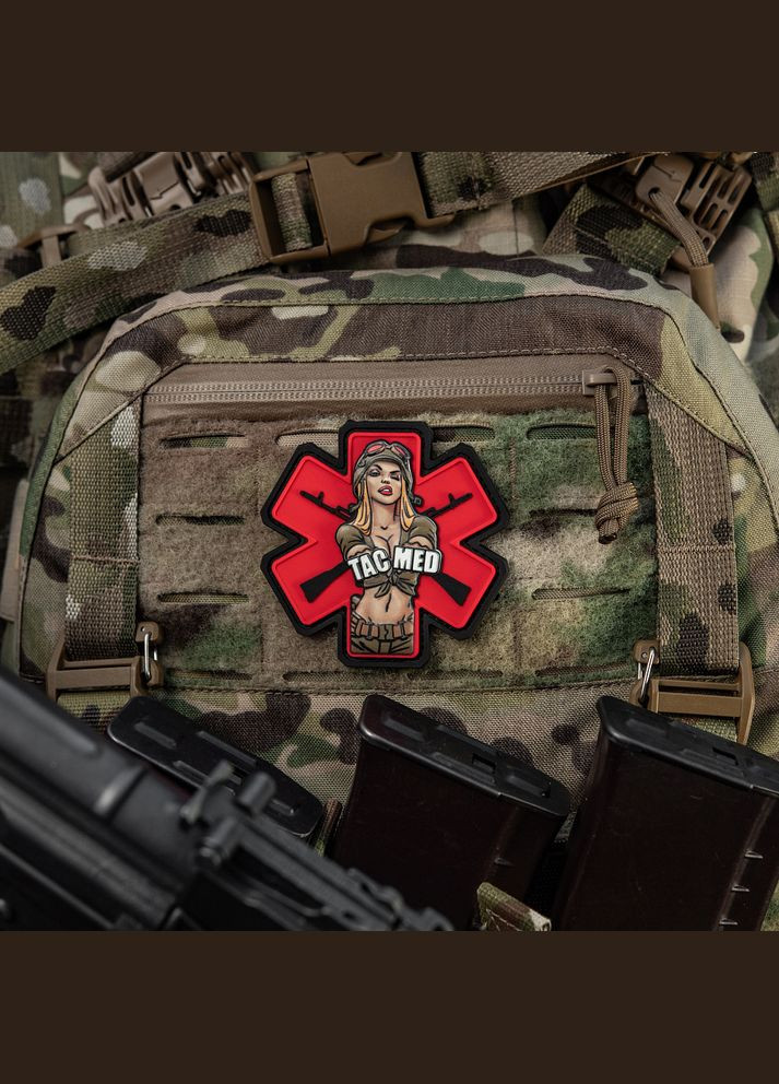 Нашивка TacMed PVC Olive M-TAC (315047192)