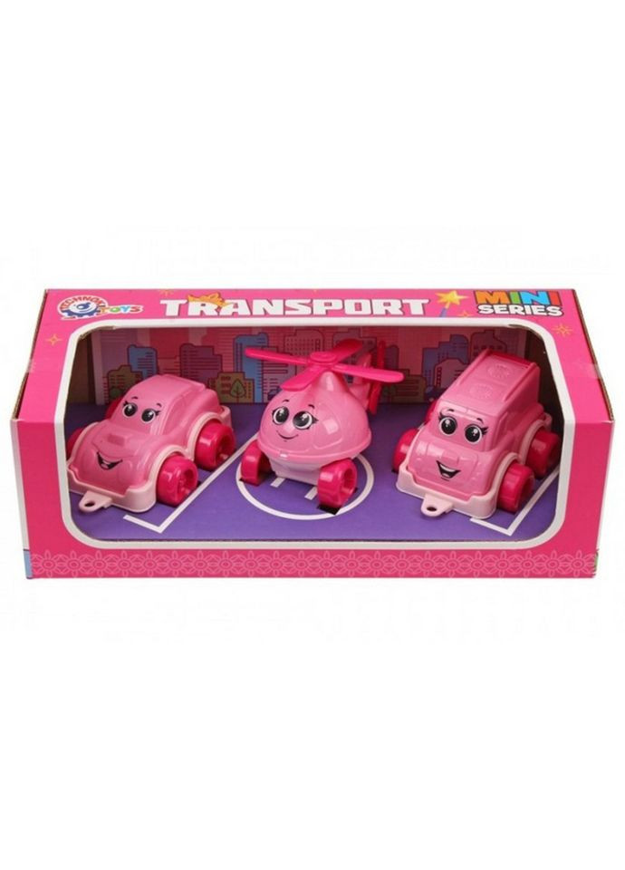 Дитячий іграшковий набір "Транспорт Міні" 8003TXK у наборі 3 штуки ТехноК (315022944)