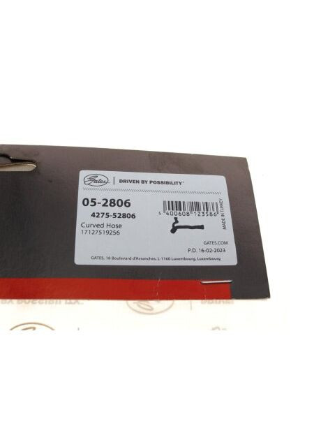 Патрубок системы охлаждения резиновый с фитингами BMW 520I 2.2 (M54B226S1) 2003/06- (TOP ) 05-2806 Gates (368192832)