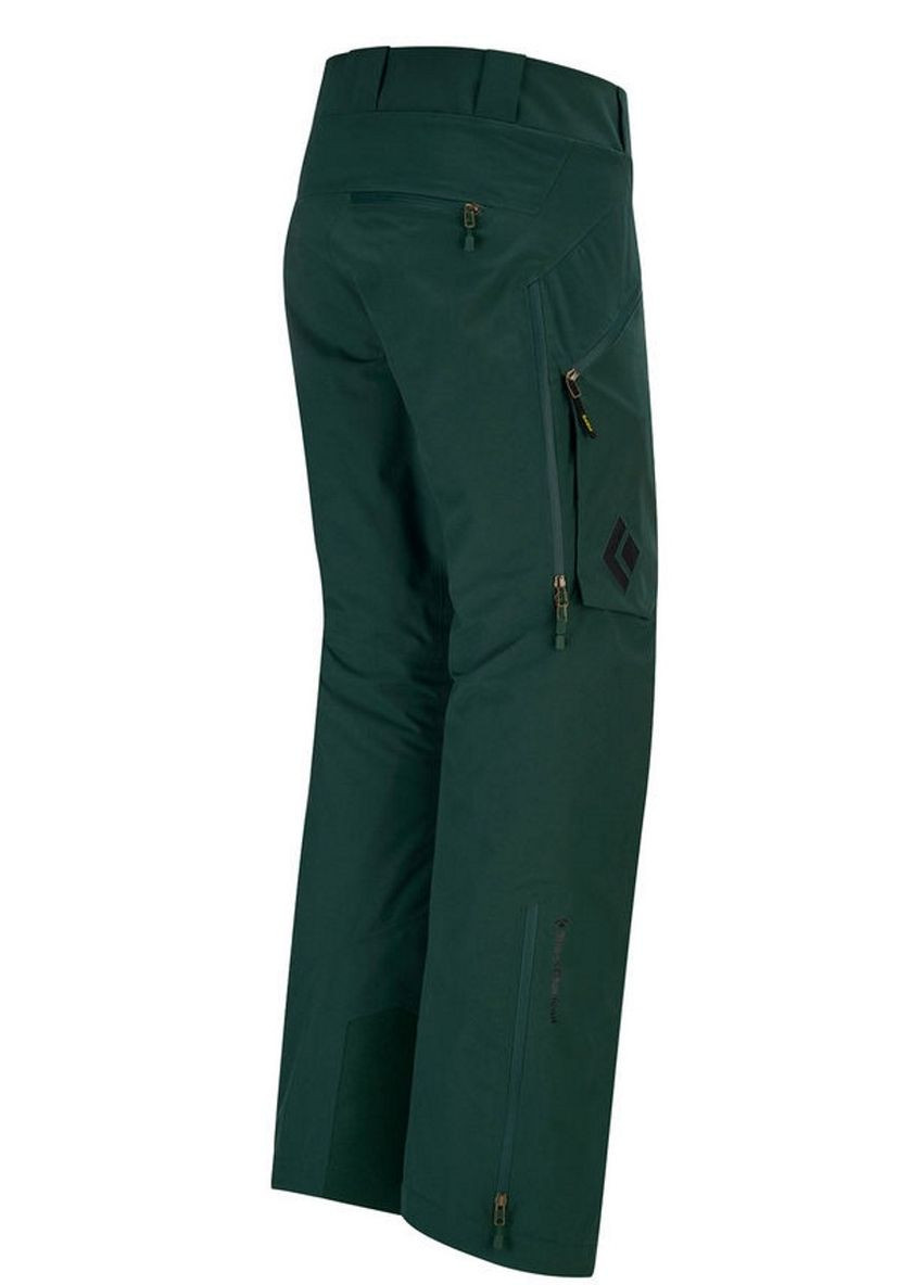 Зеленые демисезонные брюки Black Diamond