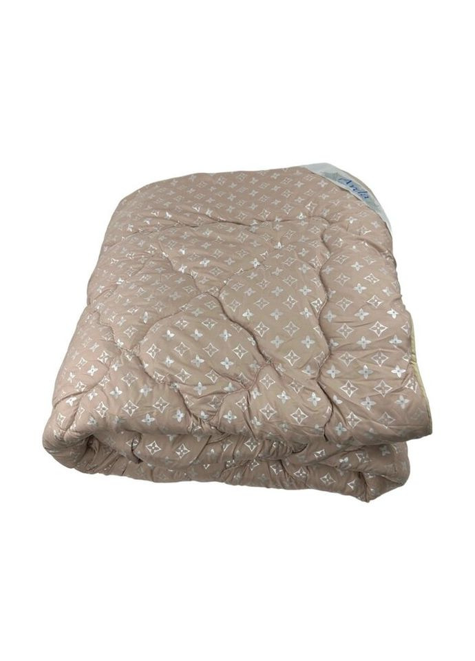 Одеяло евро закрытое Ромб 20391 195х215 см пудровое Arda (335584864)