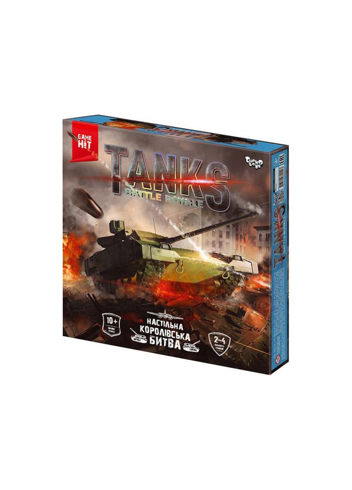 Настольная игра "Tanks Battle Royale" G-TBR-01-01U рус Danko Toys (334157335)
