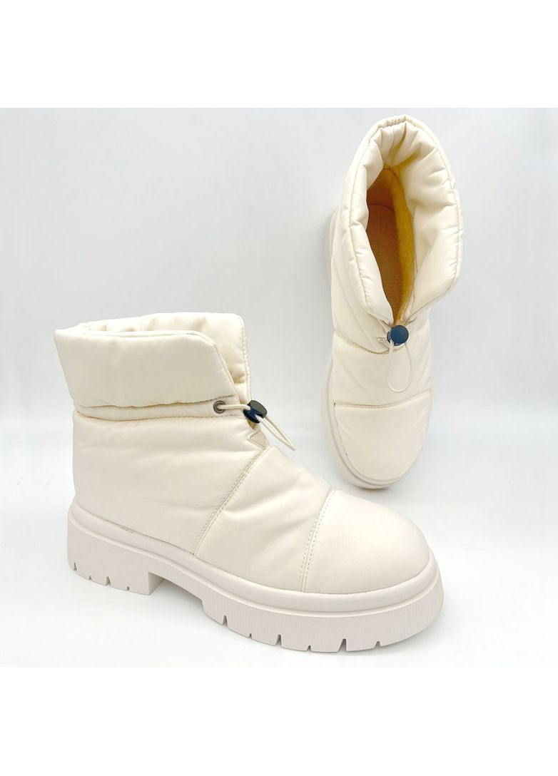 Зимові жіночі черевики бежевого кольору. Seastar (366427190)