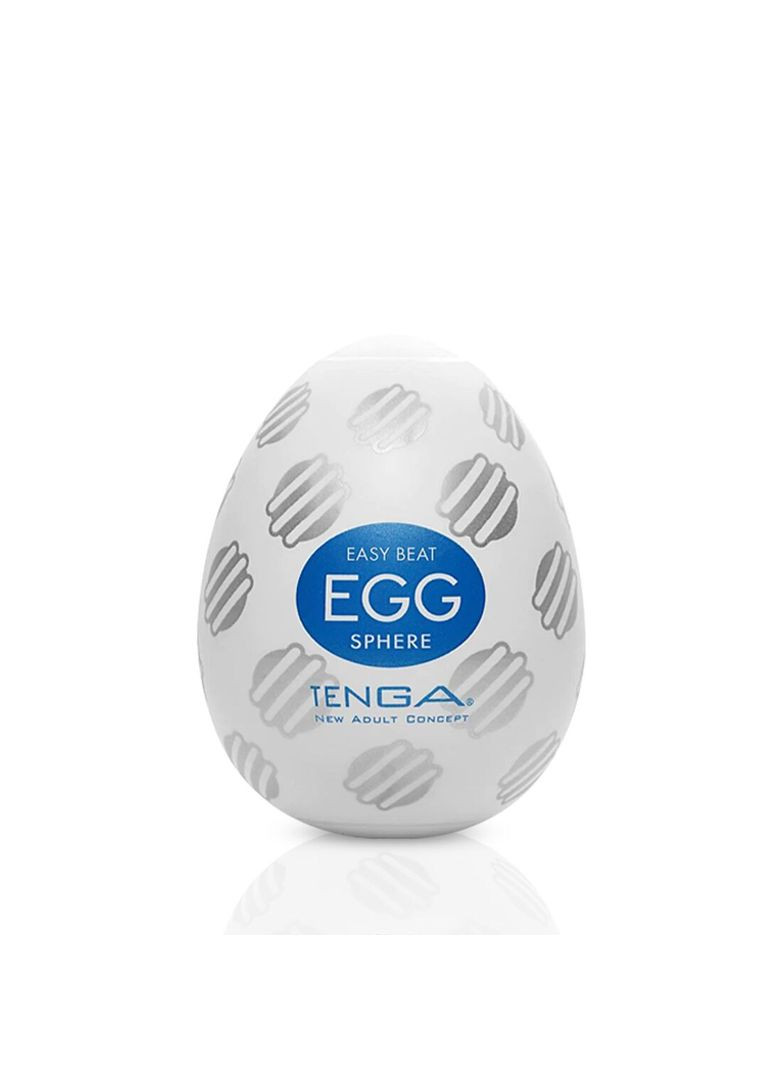 Мастурбатор-яйцо Egg Sphere с многоуровневым рельефом Tenga (335389851)