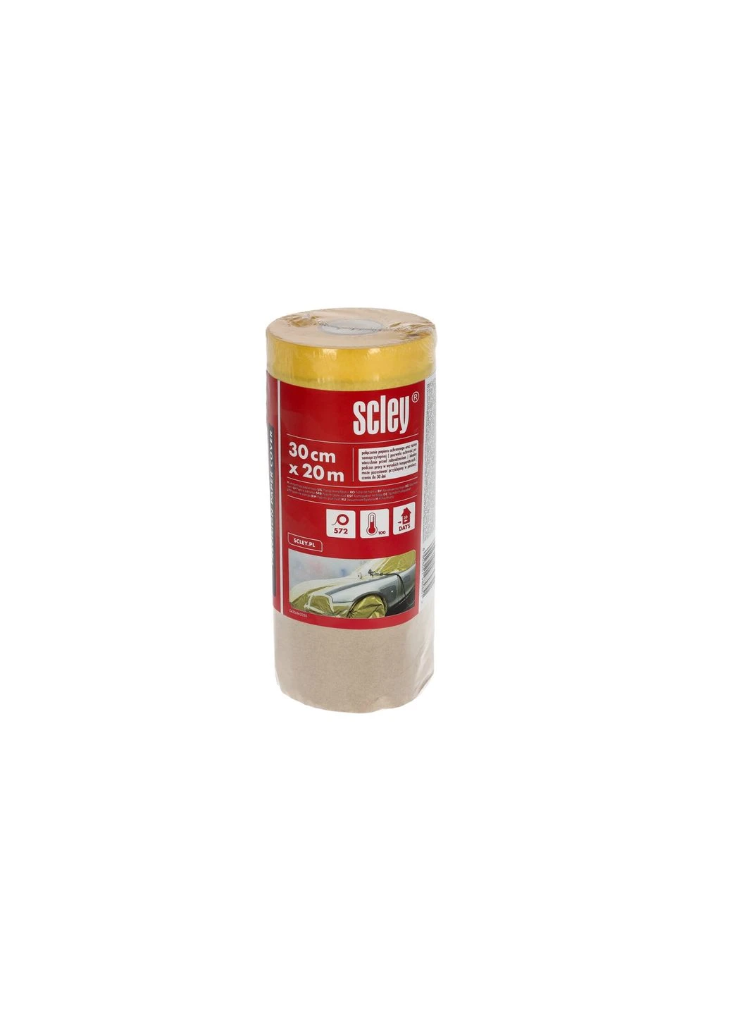 Бумага малярная Антибрызг 30 см × 20 м (0450-862030) Hardy (395614017)