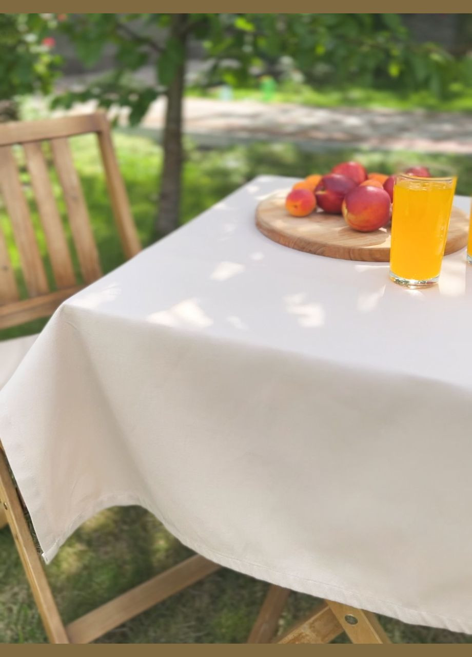 Водоотталкивающая Скатерть " однотон" 180х100 см No Brand (317275492)