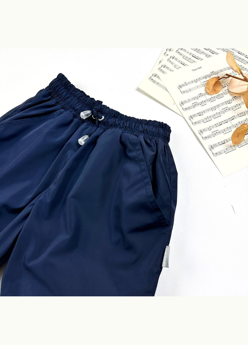 Дитячі штани на нейлоні для хлопчика з карманами (518056) Marakas (362464643)