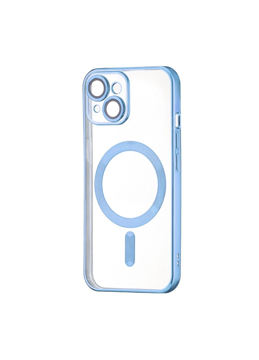 Чехол Ductil Metallic Edge with MagSafe (Protected Camera & Lens) Light Blue Case iPhone 13 (322820677)