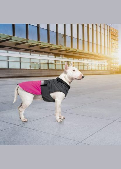 Попона «Roy» для собак, розмір, малиново-сірий (*) Pet Fashion (323153635)