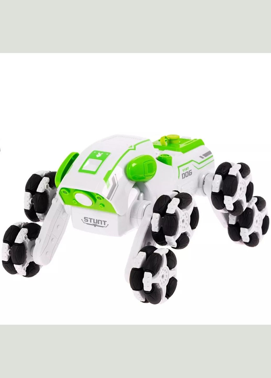 Машинка Off-Road Monster Трюковый вездеход на радиоуправлении белый с зеленым (532.02.49) OTAMANKO (342715962)