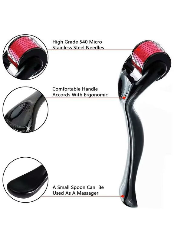 Мезороллер для лица, волос и тела 540 игл 2 мм DRS (307061032)