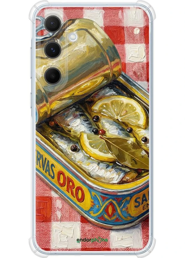 Чохол на Samsung Galaxy A55 Vintage Sardine Tin Phone "6772sp-3617-70447" Endorphone (378756965)