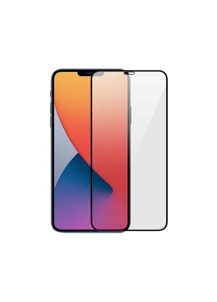 Скло захисне (m433677) PowerPlant Full screen Apple iPhone 12 mini, Black (367065703)