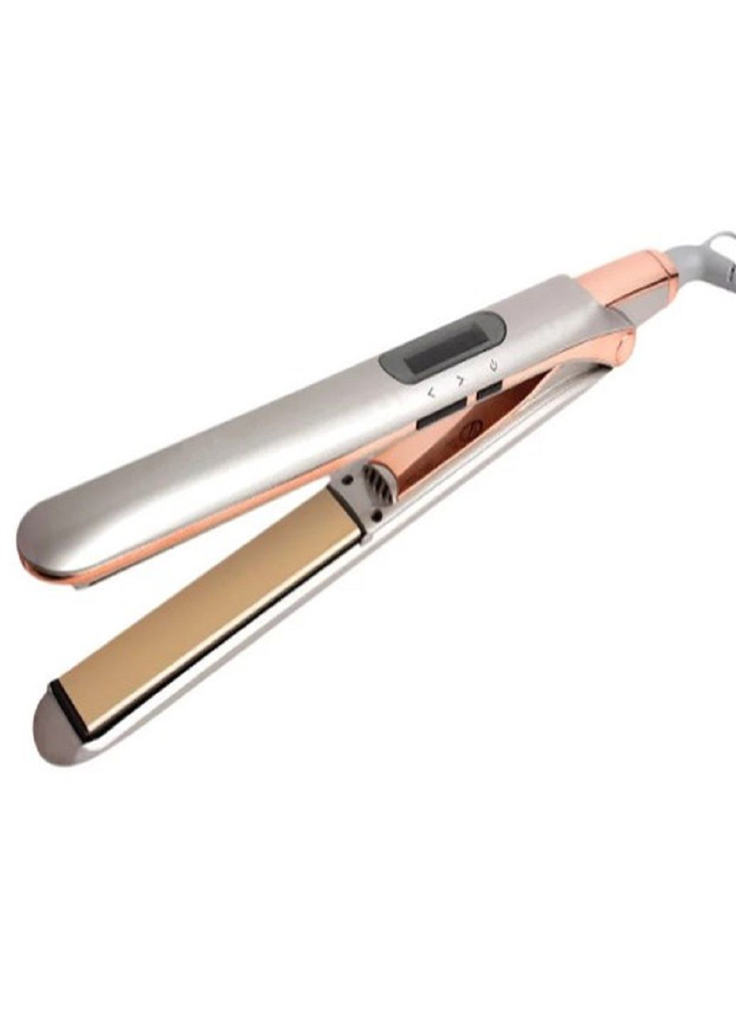 Плойка утюжок для волос GM 407 с регулятором температуры и керамическим покрытием Серый Gemei (305057837)