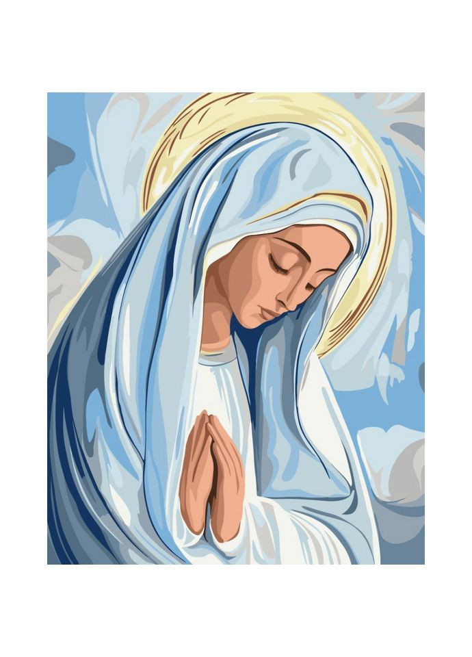 Картина по номерам Молитва arttem_illustration для творчества и релаксации антистрессовый окрас Art Craft (368760131)