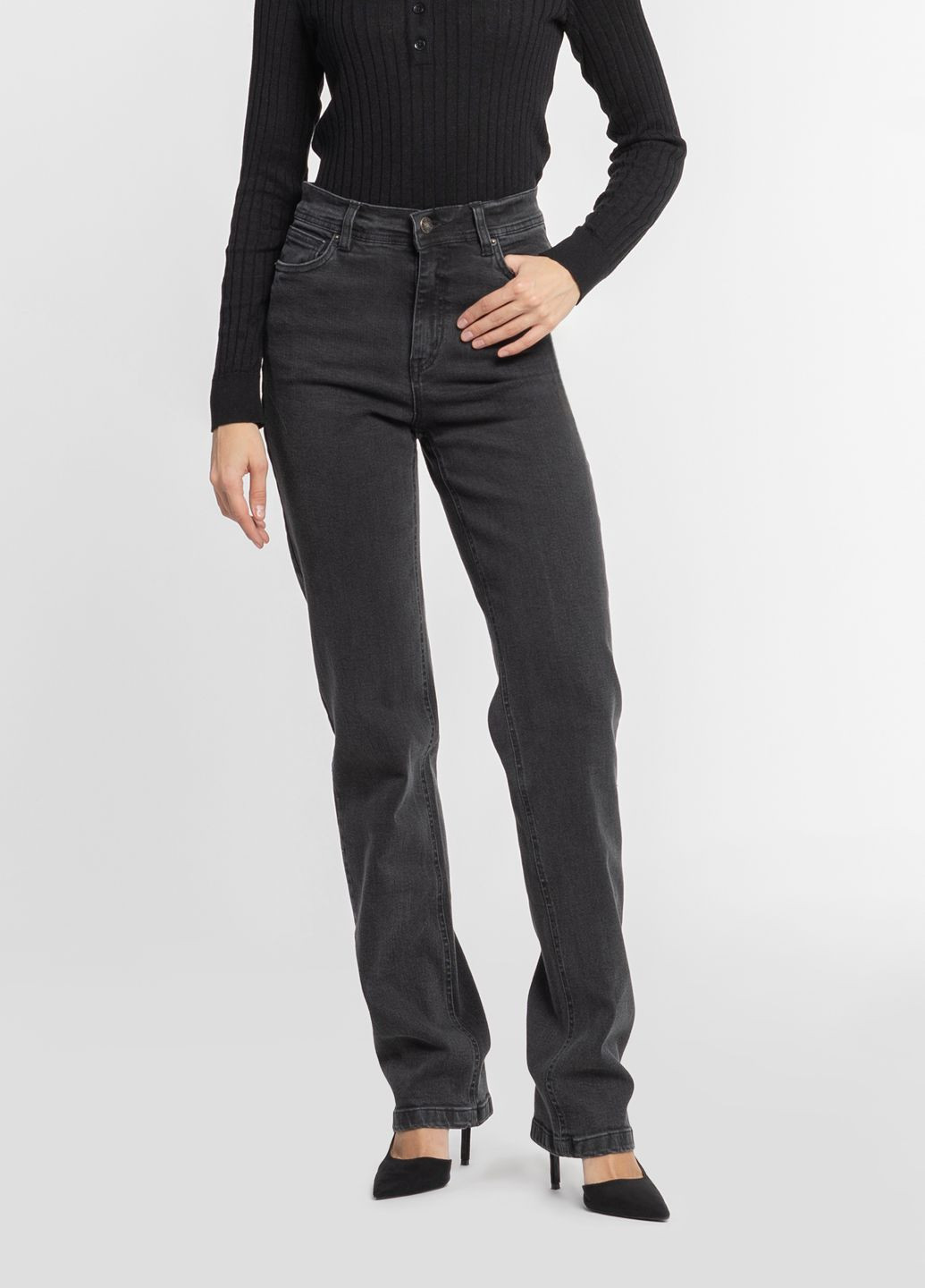 Джинси жіночі чорні Arber Jeans W3 W-DJ-4 (367837944)