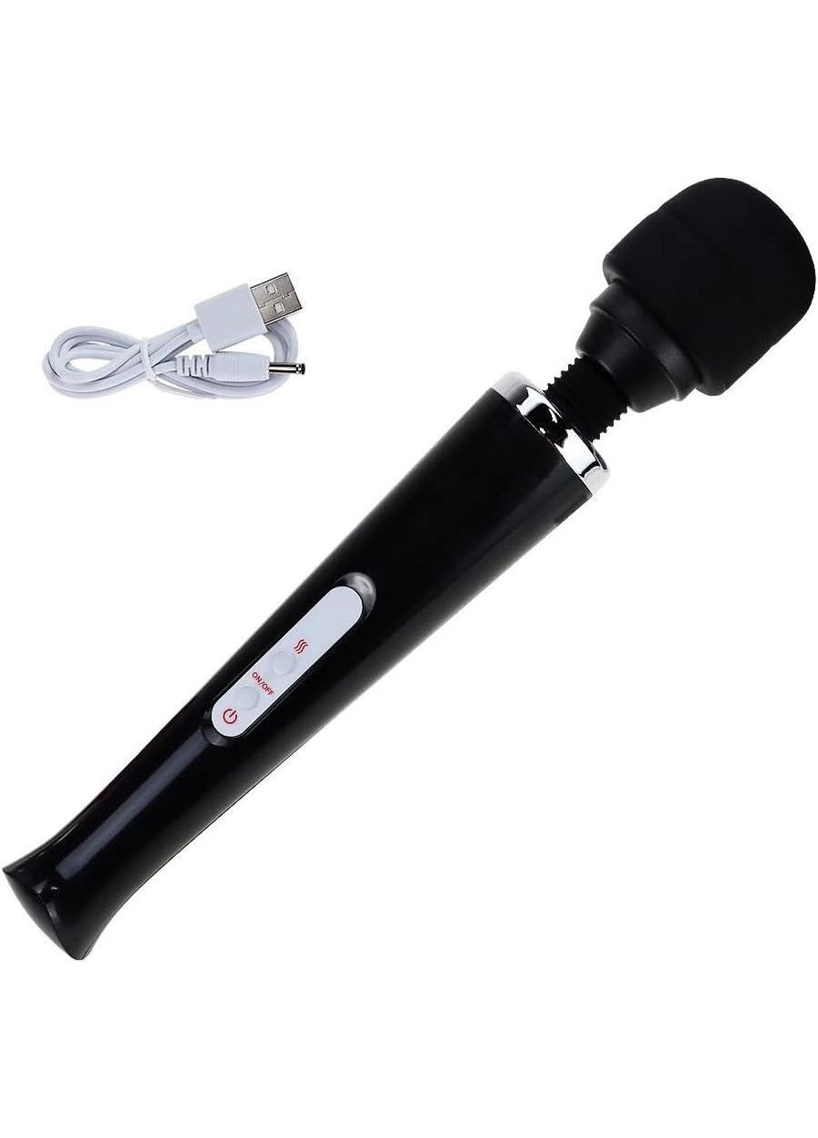 Вібромасажер мікрофон жіночий для ерогенних зон інтимної стимуляції клітора сосків шиї чорний No Brand (339092217)