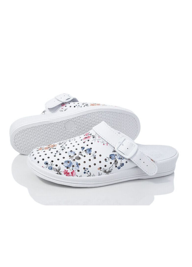 Медичні капці жіночі Рая Різнокольорові (74080130-37) FLOCC (363058809)