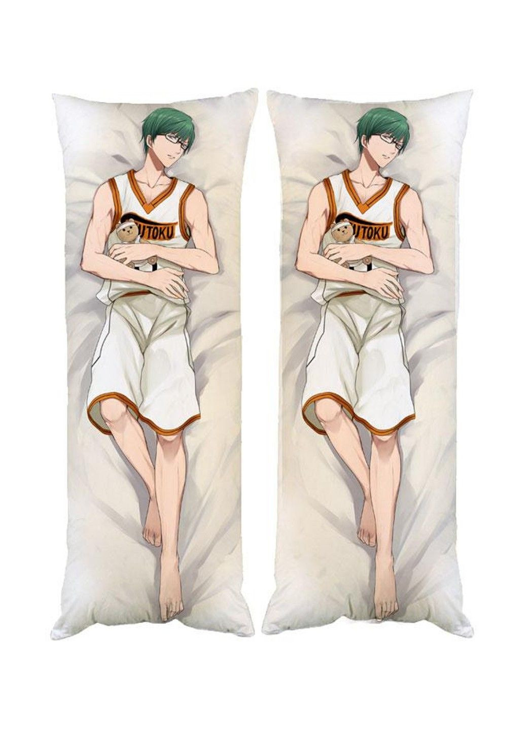 Подушка дакимакура Шинтаро Мидорима Баскетбол Куроко декоративная ростовая подушка для обнимания двусторонняя No Brand (328314755)