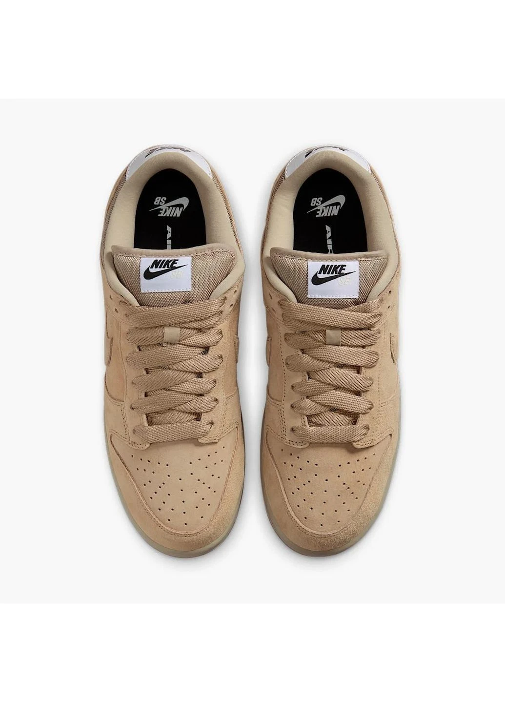 Бежеві кросівки чоловічі sb dunk low beige Nike