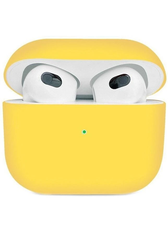 Силіконовий чохол для AirPods 3 Жовтий Apple (400066438)