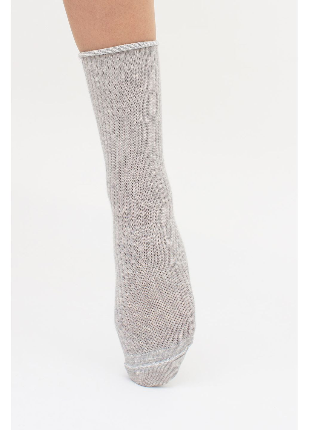 Сірі шкарпетки жіночі Giulia однотонні (351854464)