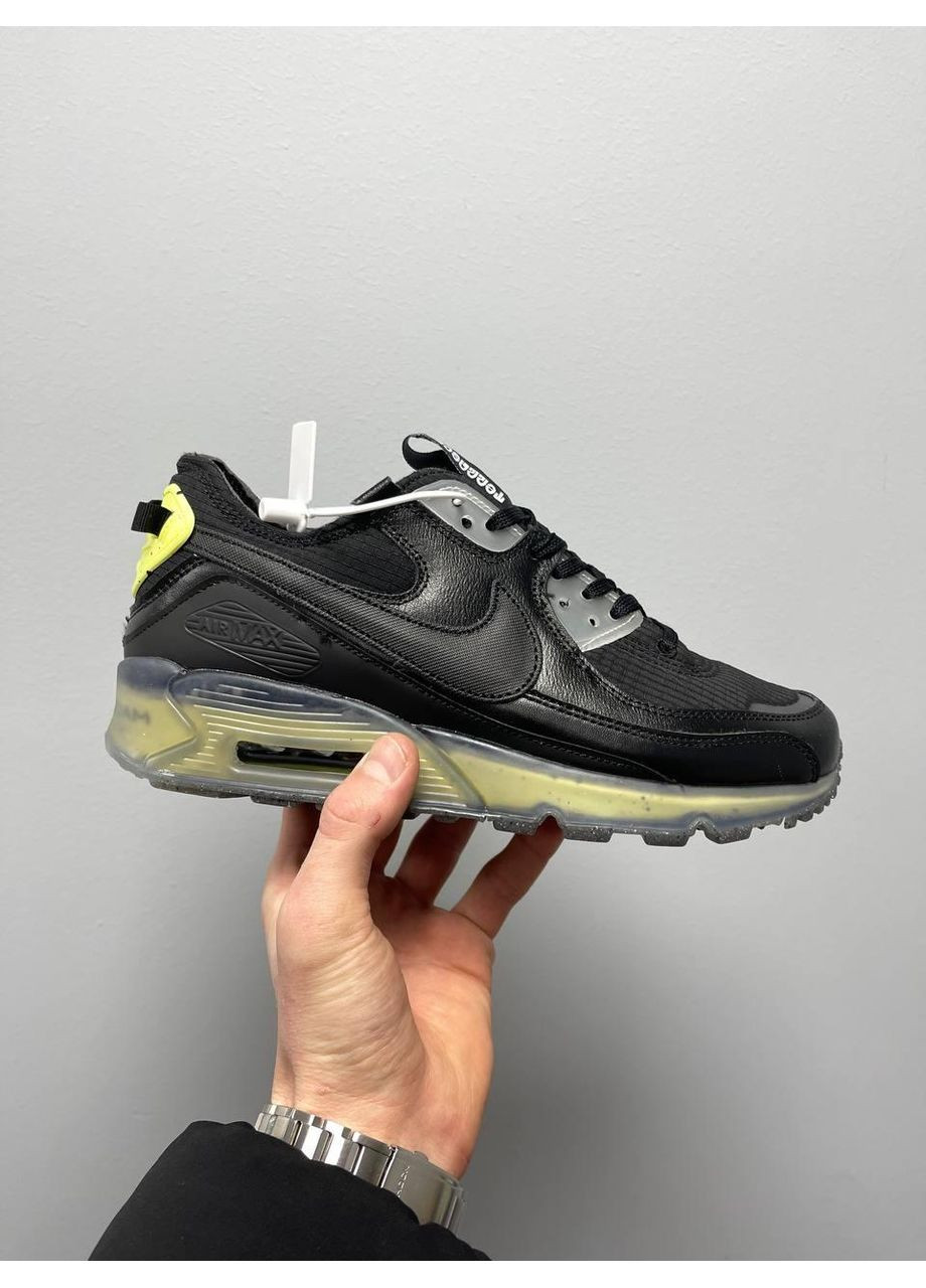 Чорні Осінні кросівки чоловічі nike air max terrascape 90 black найк аір макс тн плюс No Brand