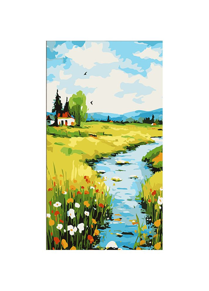 Картина по номерам для взрослых Летний день акриловая развивающая см Strateg (362425344)