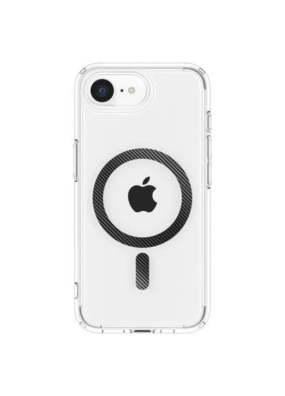 Прозорий чохол Ultra Hybrid MagSafe Clear Carbon Fiber для iPhone 17e | 16e (ACS09140) Spigen (402491784)