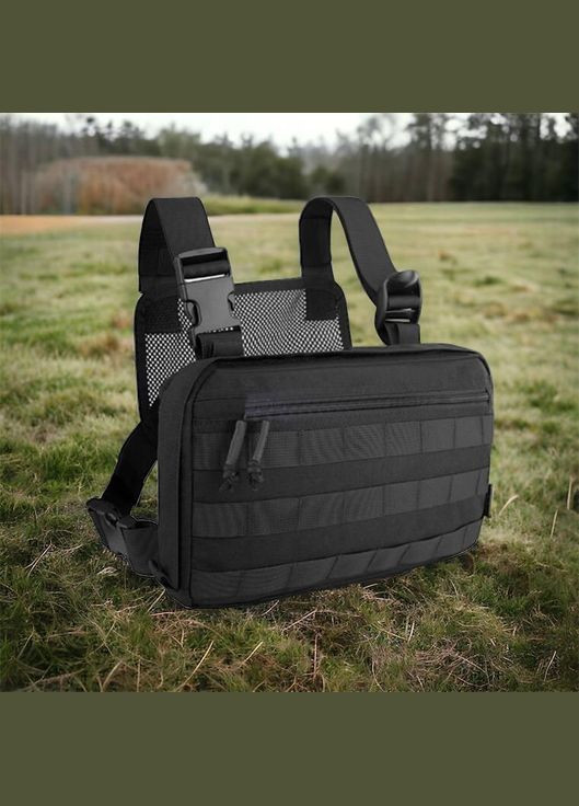 Чоловіча сумка рюкзак слінг, Сумка ЗСУ, Нагрудна сумка кобура, Нагрудна сумка тактична тканинна No Brand (329444855)