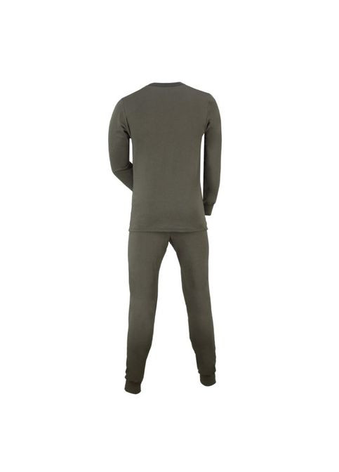 Оливковый (хаки) зимний комплект зимнего белья, комплект белья – кофта и кальсоны армейский Мілітарка