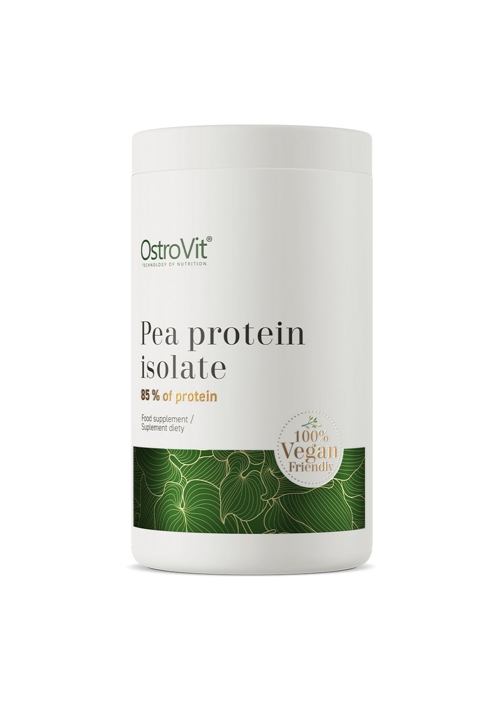 Протеин Vege Pea Protein Isolate, 480 грамм Натуральный Ostrovit (293477159)